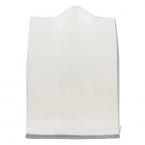 Q-Link zadel metaal voor installatiebuis 5/8 inch 16 mm met schroeven wit set 20 stuks 03.003.68