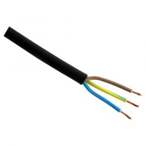 Q-Link neopreenkabel 3x1.0 mm2 10 m zwart 03.006.69
