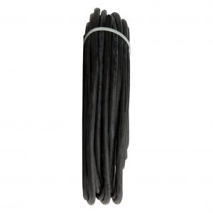 Q-Link rubber kabel glad 3x1.0 mm2 20 m zwart 03.006.96