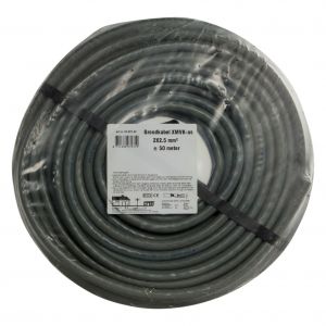 Q-Link grondkabel XMVK-AS 2x2.5 mm2 50 m grijs 03.007.42