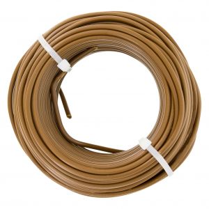 Q-Link installatiedraad VD 2.5 mm2 20 m bruin 03.030.09
