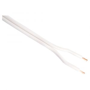 Q-Link tweelingsnoer zwakstroom tot 42 volt 2x0,75 mm2 10 m wit 03.030.52