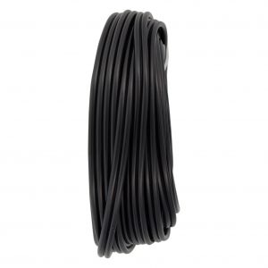 Q-Link tweelingsnoer zwakstroom tot 42 volt 2x0,75 mm2 10 m zwart 03.030.57