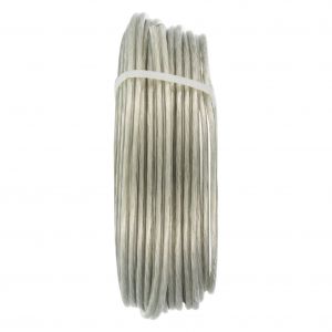 Q-Link tweelingsnoer zwakstroom tot 42 volt 2x0,75 mm2 10 m vertind transparant 03.030.68