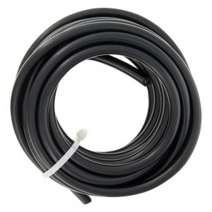 Q-Link huishoudkabel hittebestendig tot 90 graden 3x1.0 mm2 5 m zwart 03.030.70