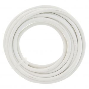 Q-Link huishoudsnoer VMVS belastbaar tot 1200 W 2x0.75 mm2 5 m wit 03.030.71
