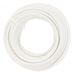 Q-Link huishoudsnoer VMVS belastbaar tot 1200 W 2x0.75 mm2 10 m wit 03.030.72
