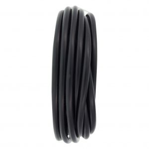 Q-Link huishoudsnoer VMVS belastbaar tot 1200 W 2x0.75 mm2 5 m zwart 03.030.76