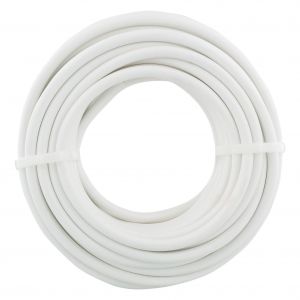 Q-Link huishoudsnoer VMVS belastbaar tot 1200 W 3x0.75 mm2 10 m wit 03.030.82