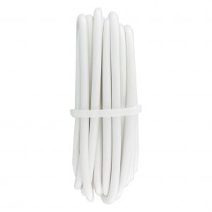 Q-Link huishoudsnoer VMVS belastbaar tot 1200 W 3x0.75 mm2 10 m wit 03.030.82