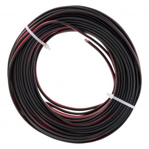 Q-Link luidsprekersnoer 2x0,75 mm2 25 m rood-zwart 03.030.94