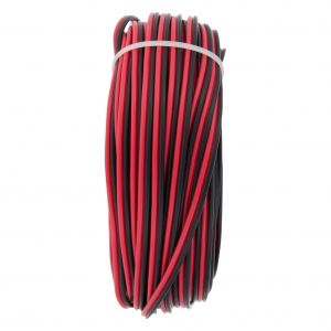 Q-Link luidsprekersnoer 2x0,75 mm2 25 m rood-zwart 03.030.94