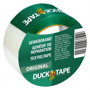 Duck textieltape 50 mm x 25 m transparant 20.501.07