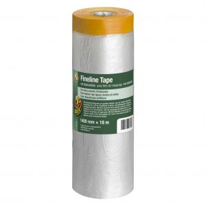 Duck fineline tape-afdekfolie 1400 mm x 18 m 20.501.54