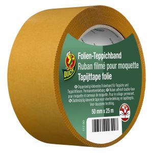 Duck tapijttape folie 50 mm x 25 m 20.501.64
