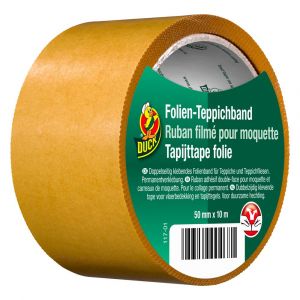 Duck tapijttape folie 50 mm x 10 m 20.501.65