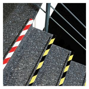 Duck markeringstape 60 mm x 66 m geel-zwart 20.501.94