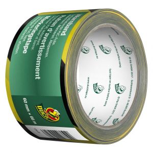 Duck markeringstape 60 mm x 66 m geel-zwart 20.501.94