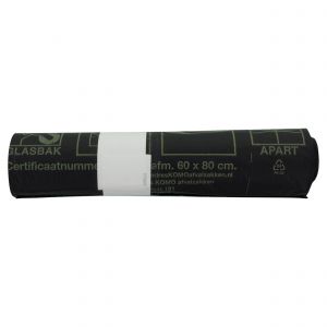 Komo huisvuilzakken 50 x 80 cm met sluitstrips set 20 stuks 21.285.31