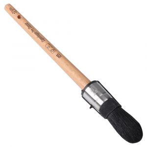 Copenhagen Pro Classic patentpuntkwast 5* maat 10 zwart Chinees varkenshaar FSC houten steel 23.102.10