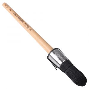 Copenhagen Pro Classic patentpuntkwast 5* maat 14 zwart Chinees varkenshaar FSC houten steel 23.102.14