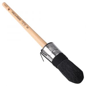 Copenhagen Pro Classic patentpuntkwast 5* maat 18 zwart Chinees varkenshaar FSC houten steel 23.102.18
