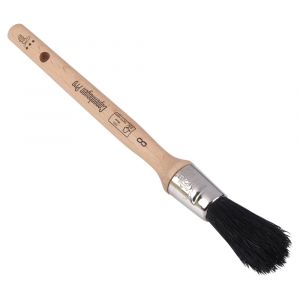 Copenhagen Pro universeel patentkwast 3* maat 8 zwart Chinees varkenshaar FSC houten steel 23.104.08