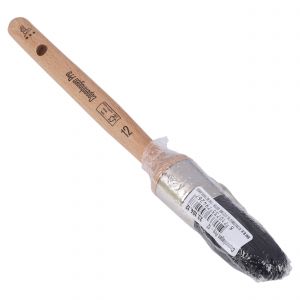 Copenhagen Pro universeel patentkwast 3* maat 12 zwart Chinees varkenshaar FSC houten steel 23.104.12