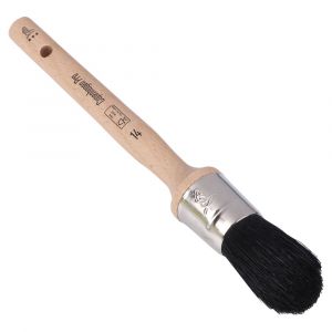Copenhagen Pro universeel patentkwast 3* maat 14 zwart Chinees varkenshaar FSC houten steel 23.104.14