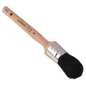 Copenhagen Pro universeel patentkwast 3* maat 16 zwart Chinees varkenshaar FSC houten steel 23.104.16