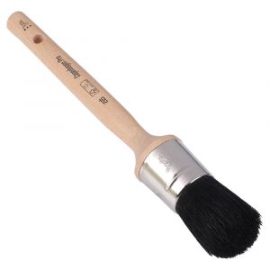 Copenhagen Pro universeel patentkwast 3* maat 18 zwart Chinees varkenshaar FSC houten steel 23.104.18