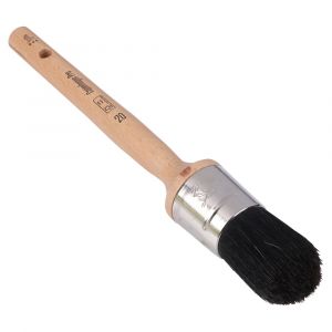 Copenhagen Pro universeel patentkwast 3* maat 20 zwart Chinees varkenshaar FSC houten steel 23.104.20