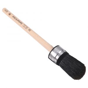 Copenhagen Pro Classic ovale kwast 5* maat 35 zwart Chinees varkenshaar FSC houten steel 23.122.35