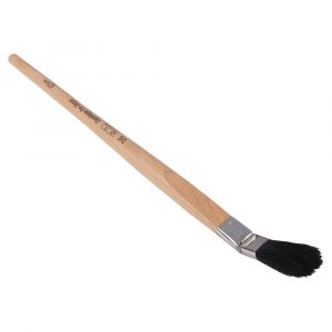 Copenhagen Pro Classic gebogen Lyonpenseel 5* maat 20 zwart Chinees varkenshaar FSC houten steel 23.125.20