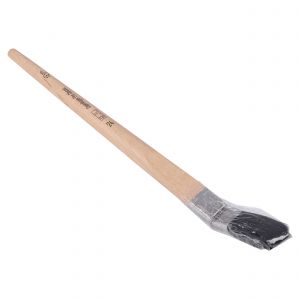 Copenhagen Pro Classic gebogen Lyonpenseel 5* maat 24 zwart Chinees varkenshaar FSC houten steel 23.125.24