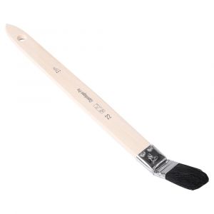 Copenhagen Pro universeel gebogen Lyonpenseel 3* maat 22 zwart Chinees varkenshaar FSC houten steel 23.126.22