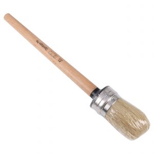Copenhagen Pro teerkop ronde kwast maat 40 wit Chinees varkenshaar FSC houten steel 23.129.40