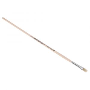 Copenhagen Pro platte Lyonpenseel maat 04 wit Chinees varkenshaar FSC ongelakte houten steel 23.141.04