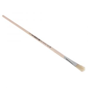 Copenhagen Pro platte Lyonpenseel maat 10 wit Chinees varkenshaar FSC ongelakte houten steel 23.141.10