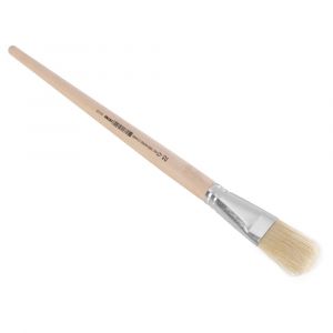 Copenhagen Pro platte Lyonpenseel maat 22 wit Chinees varkenshaar FSC ongelakte houten steel 23.141.22