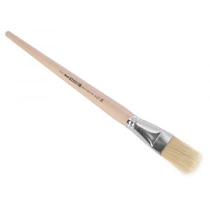 Copenhagen Pro platte Lyonpenseel maat 24 wit Chinees varkenshaar FSC ongelakte houten steel 23.141.24