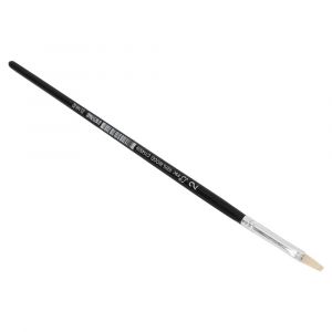 Copenhagen Pro universeel penseel maat 02 wit Chinees varkenshaar FSC zwart gelakte houten steel 23.144.02
