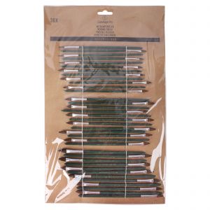 Copenhagen Pro autolakpenselen set maat 1-2-3 Pony haar FSC groen gelakte houten steel 36 delig 23.149.61
