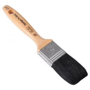 Copenhagen Pro Classic platte kwast 5* maat 1.5 zwart Chinees varkenshaar FSC houten steel 23.202.15