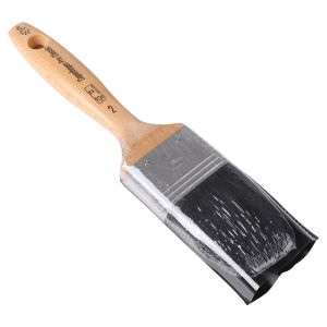 Copenhagen Pro Classic platte kwast 5* maat 2 zwart Chinees varkenshaar FSC houten steel 23.202.20