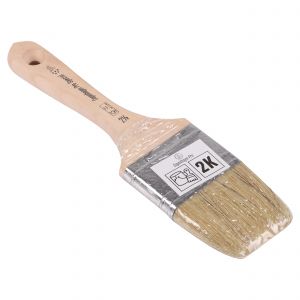 Copenhagen Pro 2 componenten platte kwast 5* maat 2.5 wit Chinees varkenshaar FSC houten steel 23.206.25