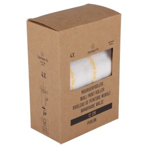 Copenhagen Pro Perlon muurverfroller 5* 12 cm 12 mm vacht dubbel dik set 4 stuks 23.300.24