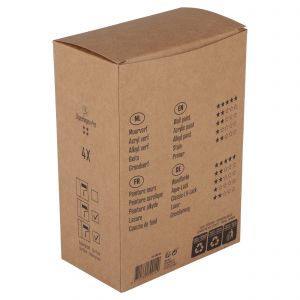 Copenhagen Pro Vestan muurverfroller 4* 12 cm 11 mm vacht dubbel dik set 4 stuks 23.300.54