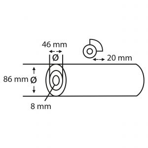 Copenhagen Pro structuur muurverfroller 4* 18 cm 20 mm schuim grof 23.300.76
