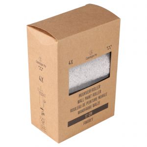 Copenhagen Pro FinGrey muurverfroller 5* 12 cm 10 mm vacht dubbel dik set 4 stuks 23.300.84